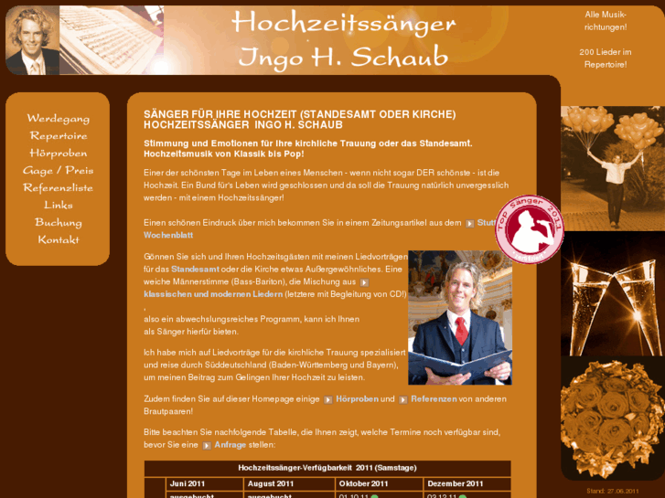 www.hochzeitsaenger.de
