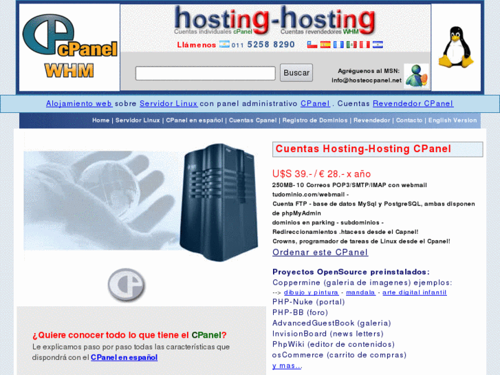 www.hosting-espanol.com.ar