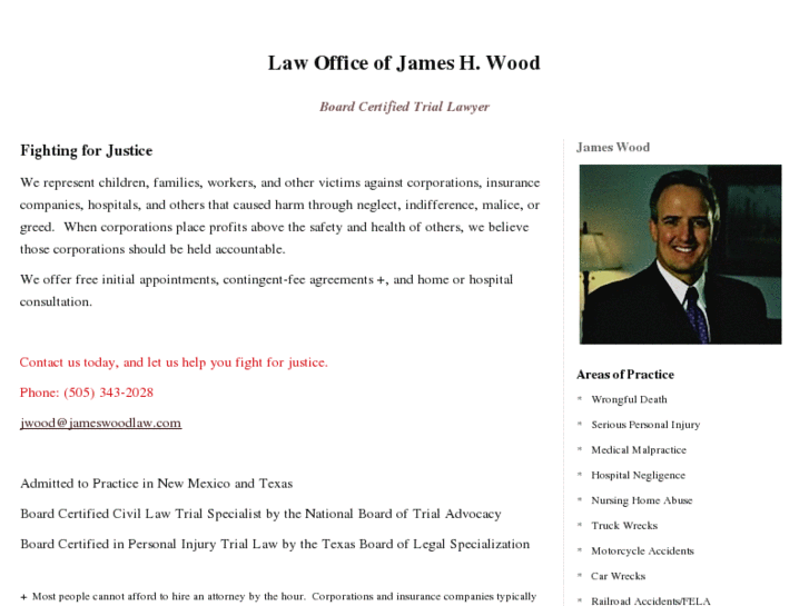 www.jameswoodlaw.com