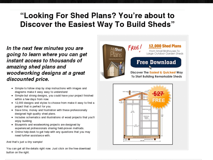 www.mrshedplans.com