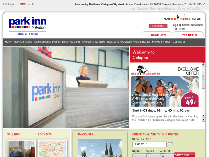 www.parkinn-koeln-citywest.com
