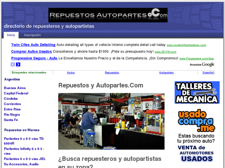 www.repuestosautopartes.com