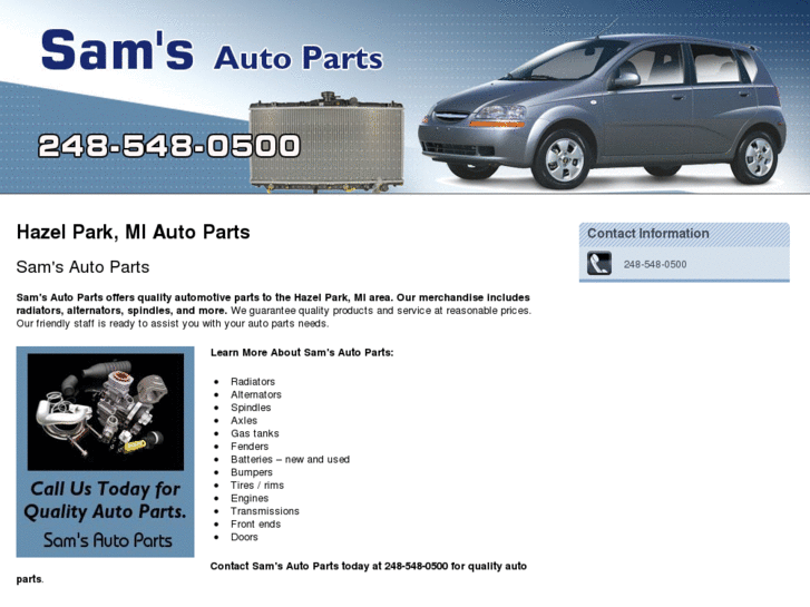 www.sams-auto-parts.com