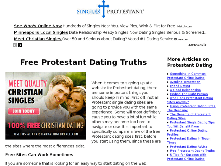 www.singlesprotestant.com