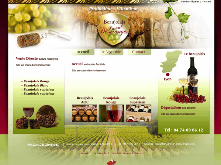 www.vigneron-desgranges.com