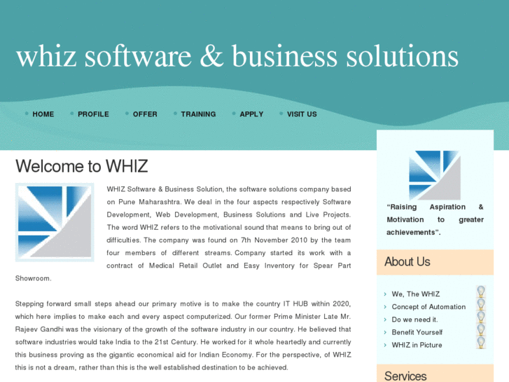 www.whizsoftwares.com