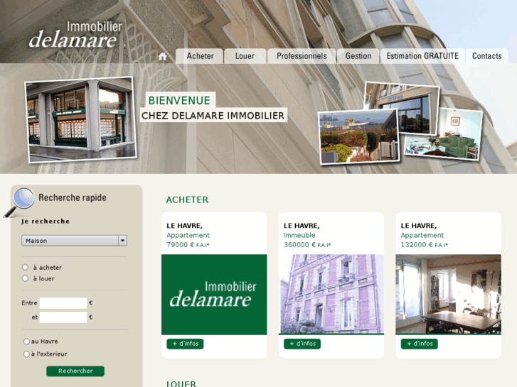 www.delamare-immobilier.fr