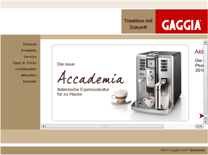 www.gaggia.de