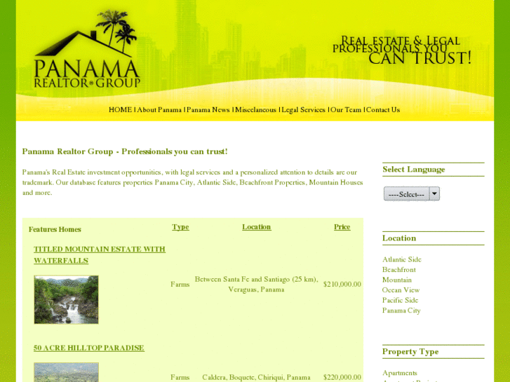 www.panamarealtorgroup.com