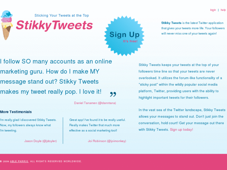 www.stikkytweets.com