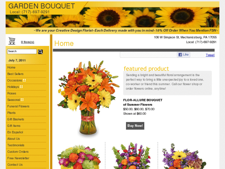 www.thegardenbouquet.net