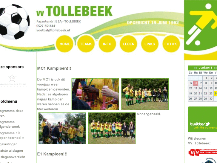 www.vvtollebeek.nl