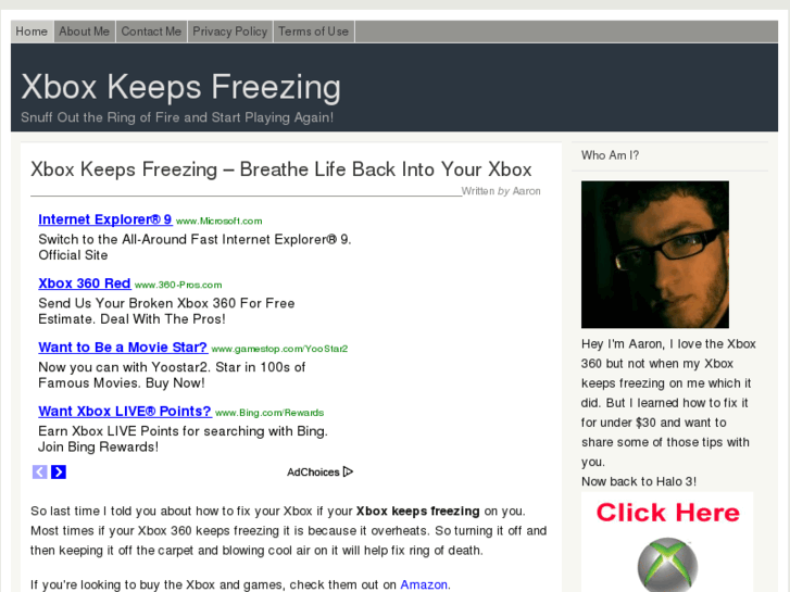 www.xboxkeepsfreezing.com