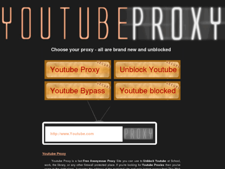 www.youtubeproxy.co.uk