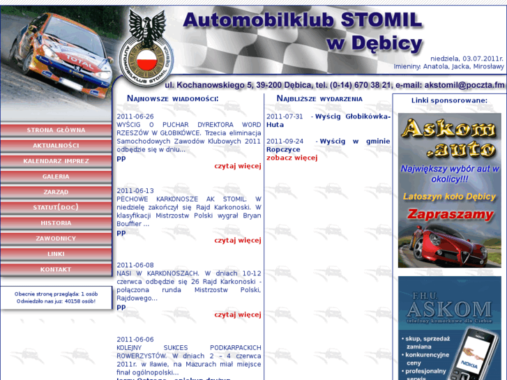 www.akstomil.pl