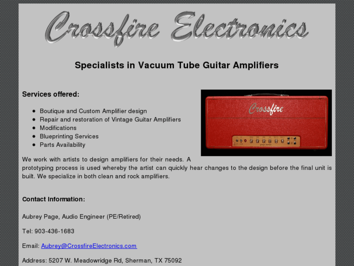 www.crossfireelectronics.com