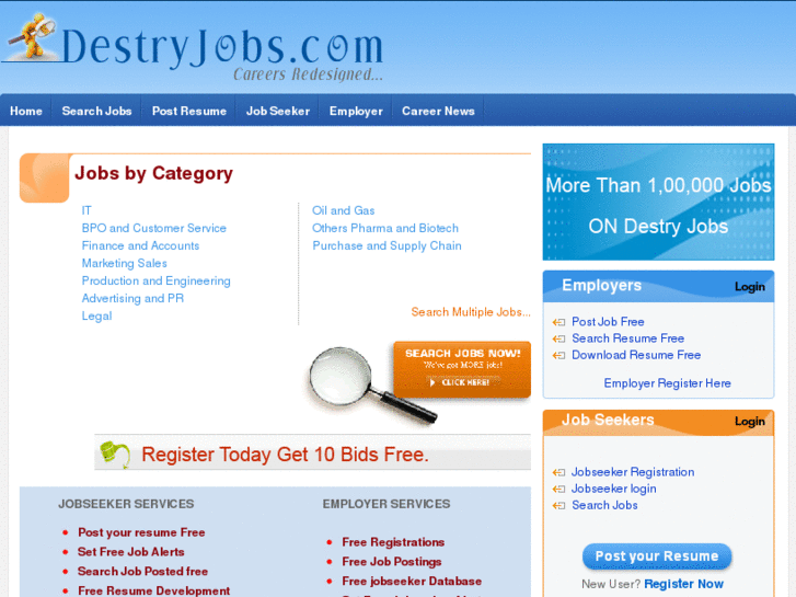 www.destryjobs.com