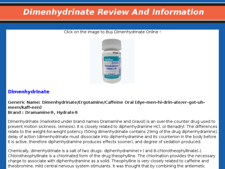 www.dimenhydrinate.net