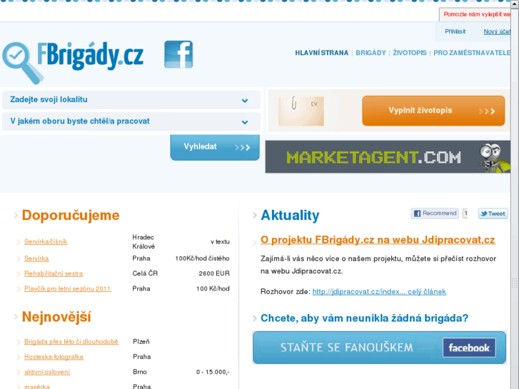 www.fbrigady.cz