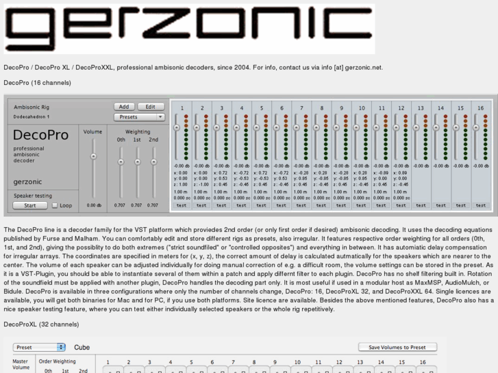 www.gerzonic.net