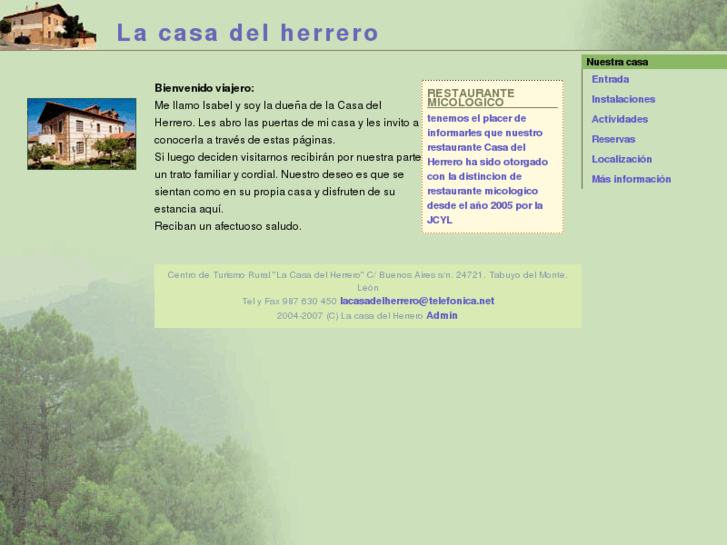 www.lacasadelherrero.com