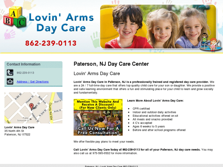 www.lovinarmsdaycare.com