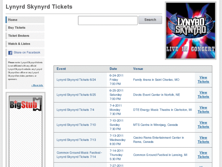 www.lynyrdskynyrdtickets.net