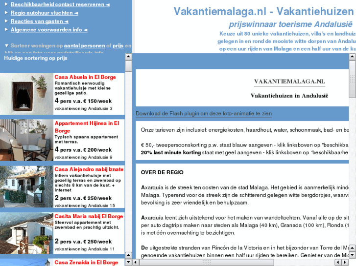 www.vakantiemalaga.com