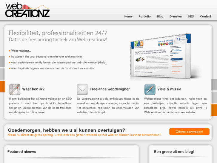 www.webcreationz.nl