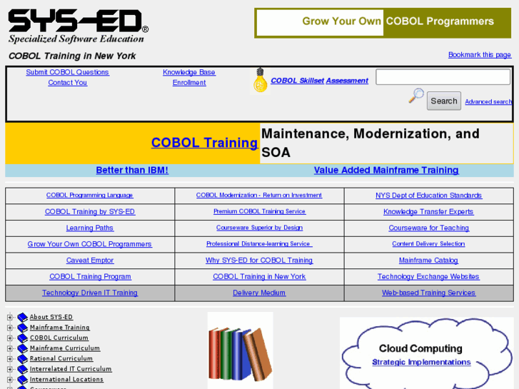 www.coboltrainingbysysed.us