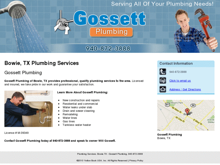 www.gossettplumbing.com