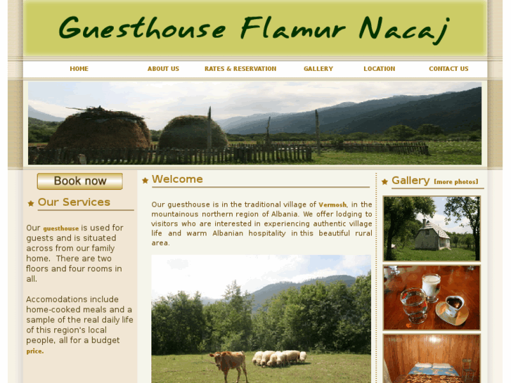 www.guesthouse-nacaj-albania.com