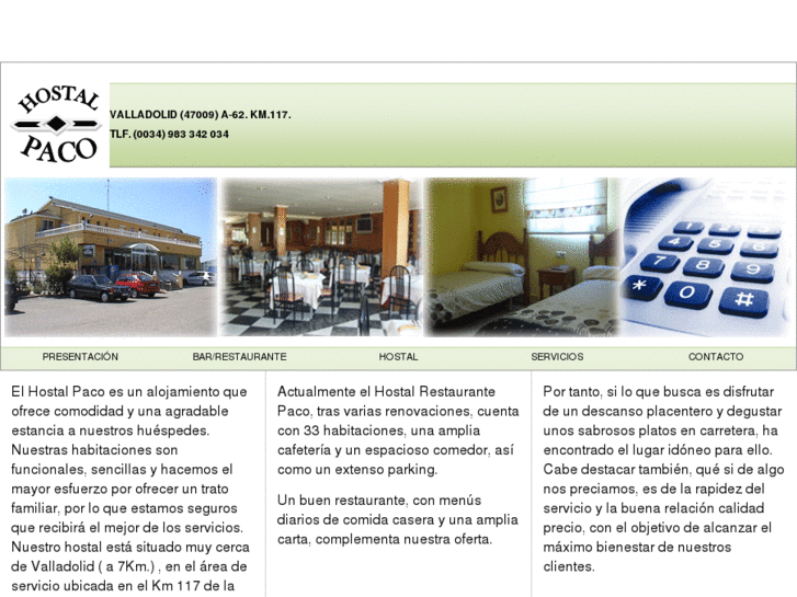 www.hostal-rte-paco.com