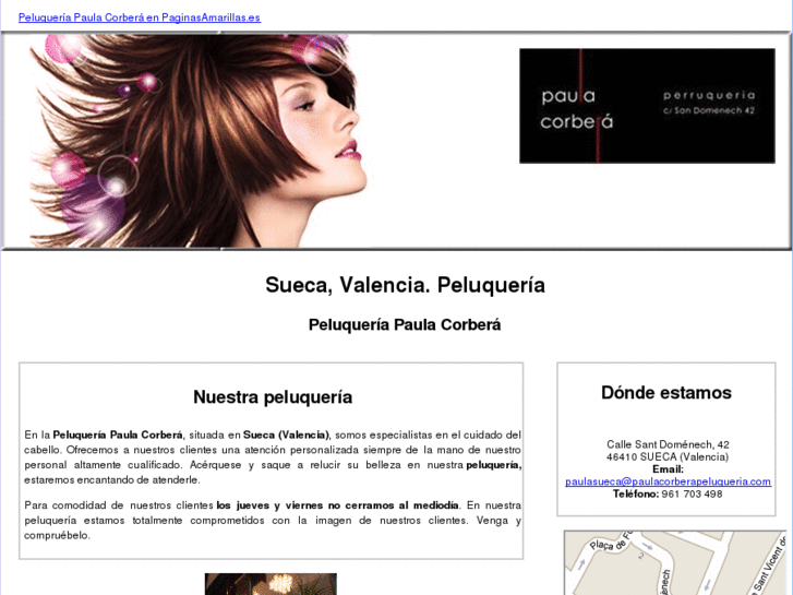 www.paulacorberapeluqueria.com