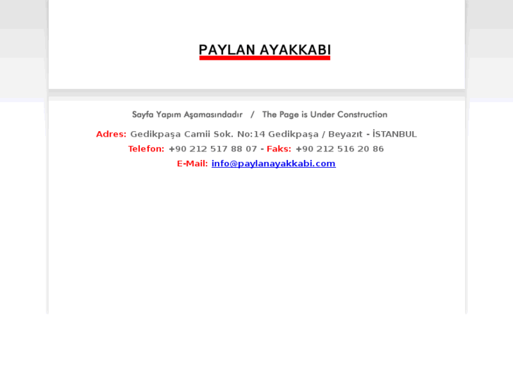 www.paylanayakkabi.com