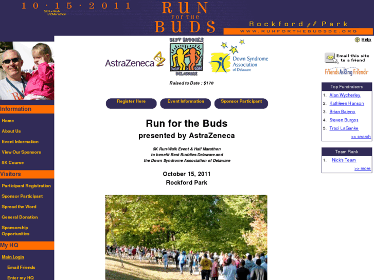 www.runforthebudsde.com