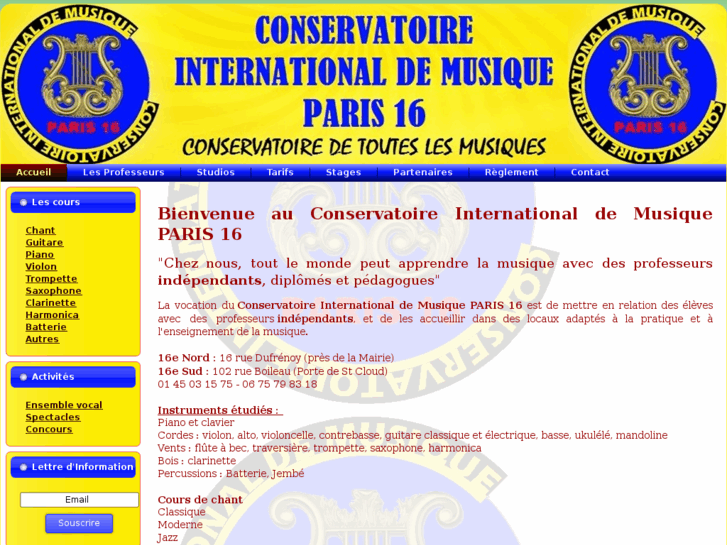 www.conservatoireparis16.com