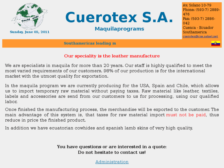 www.cuerotexsa.com