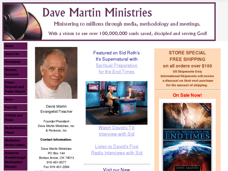 www.davemartinministries.com