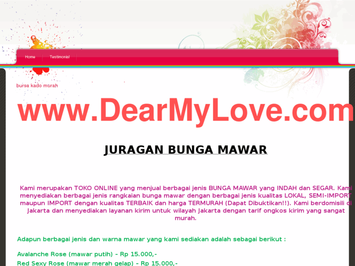 www.dearmylove.com