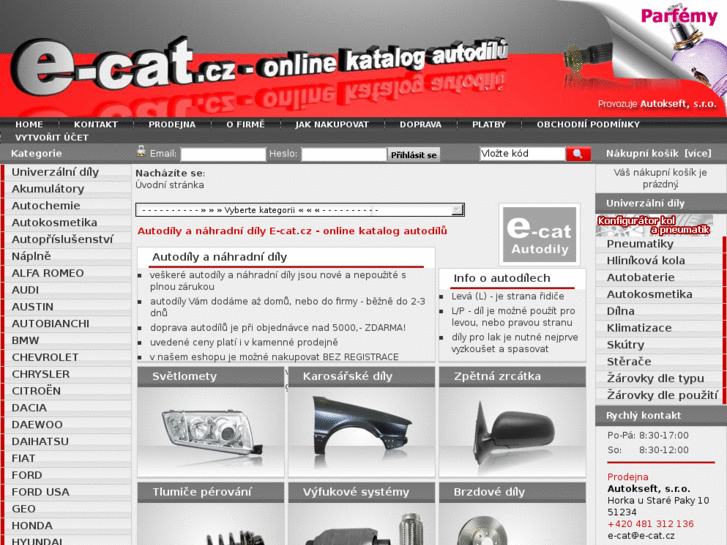 www.e-cat.cz