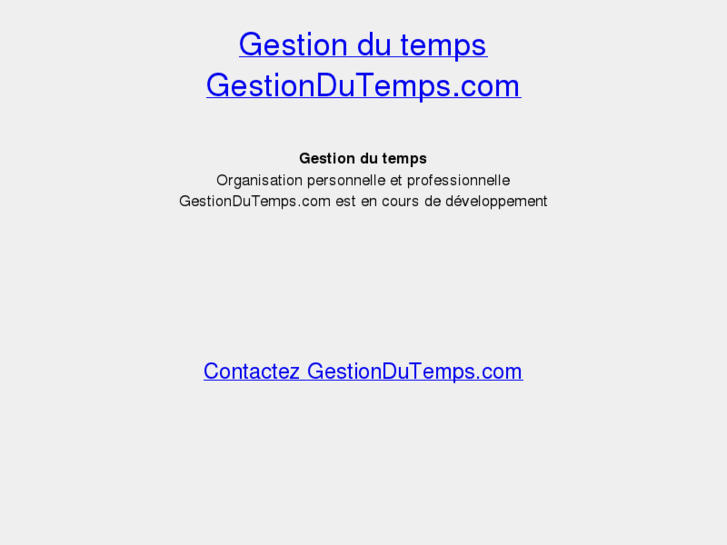 www.gestiondutemps.com