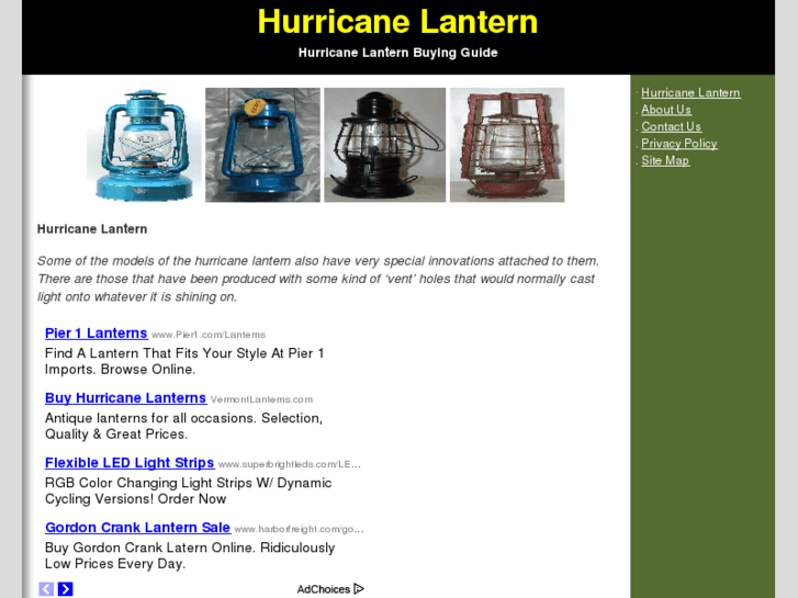 www.hurricanelantern.org