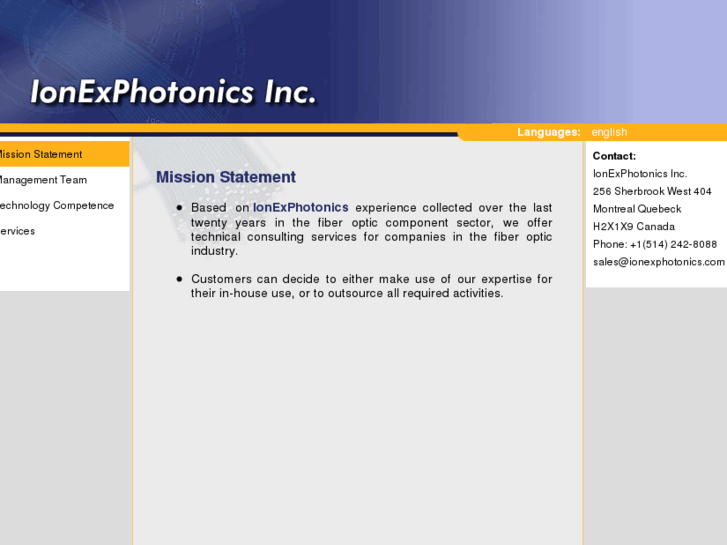 www.ionexphotonics.com