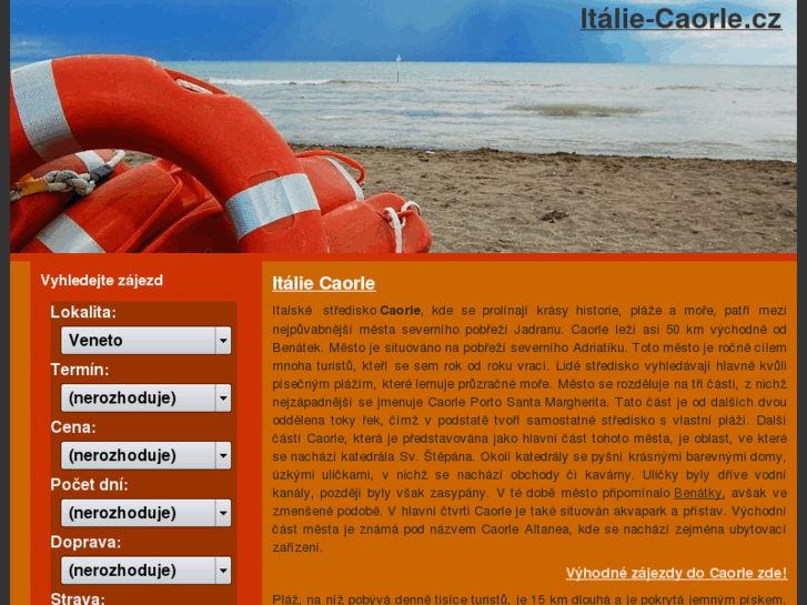 www.italie-caorle.cz