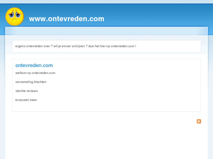 www.ontevreden.com