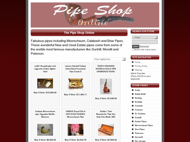 www.pipeshoponline.com