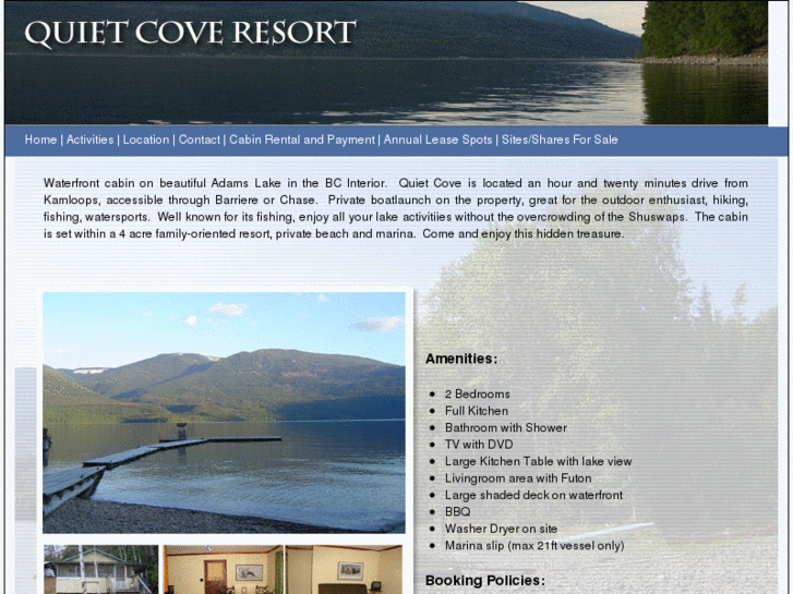 www.quietcoveresort.com