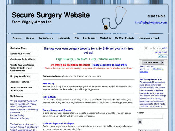 www.securesurgerywebsite.co.uk