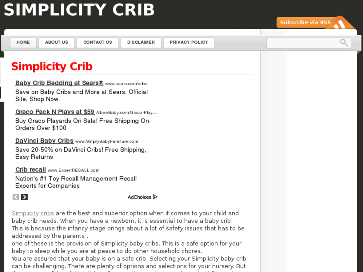 www.simplicitycrib.org